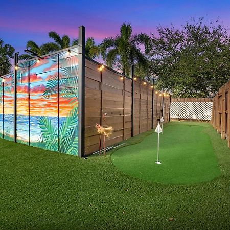 Palms Retreat! Giant Heated Pool-Hottub-Firepit-5Min2Beach-Pets-Ev Chgr Fort Lauderdale Eksteriør billede
