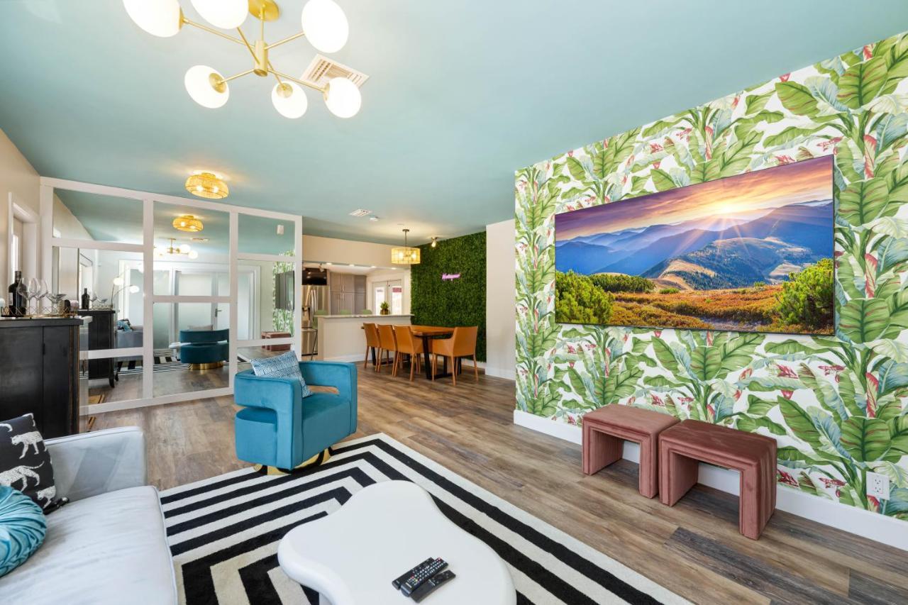 Palms Retreat! Giant Heated Pool-Hottub-Firepit-5Min2Beach-Pets-Ev Chgr Fort Lauderdale Eksteriør billede